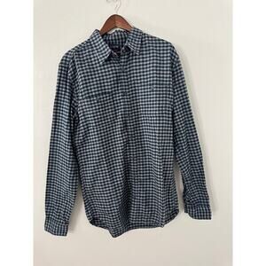 J. Crew Long Sleeve Plaid Flannel Big and Tall sz Large